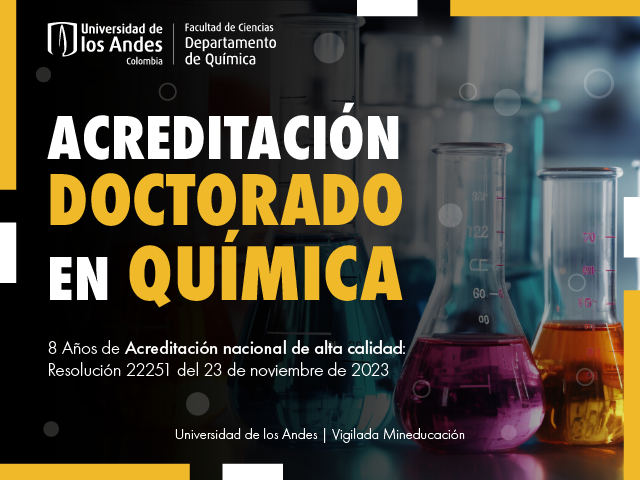 Acreditación en Alta Calidad a nuestro Programa de Doctorado en Ciencias — Química