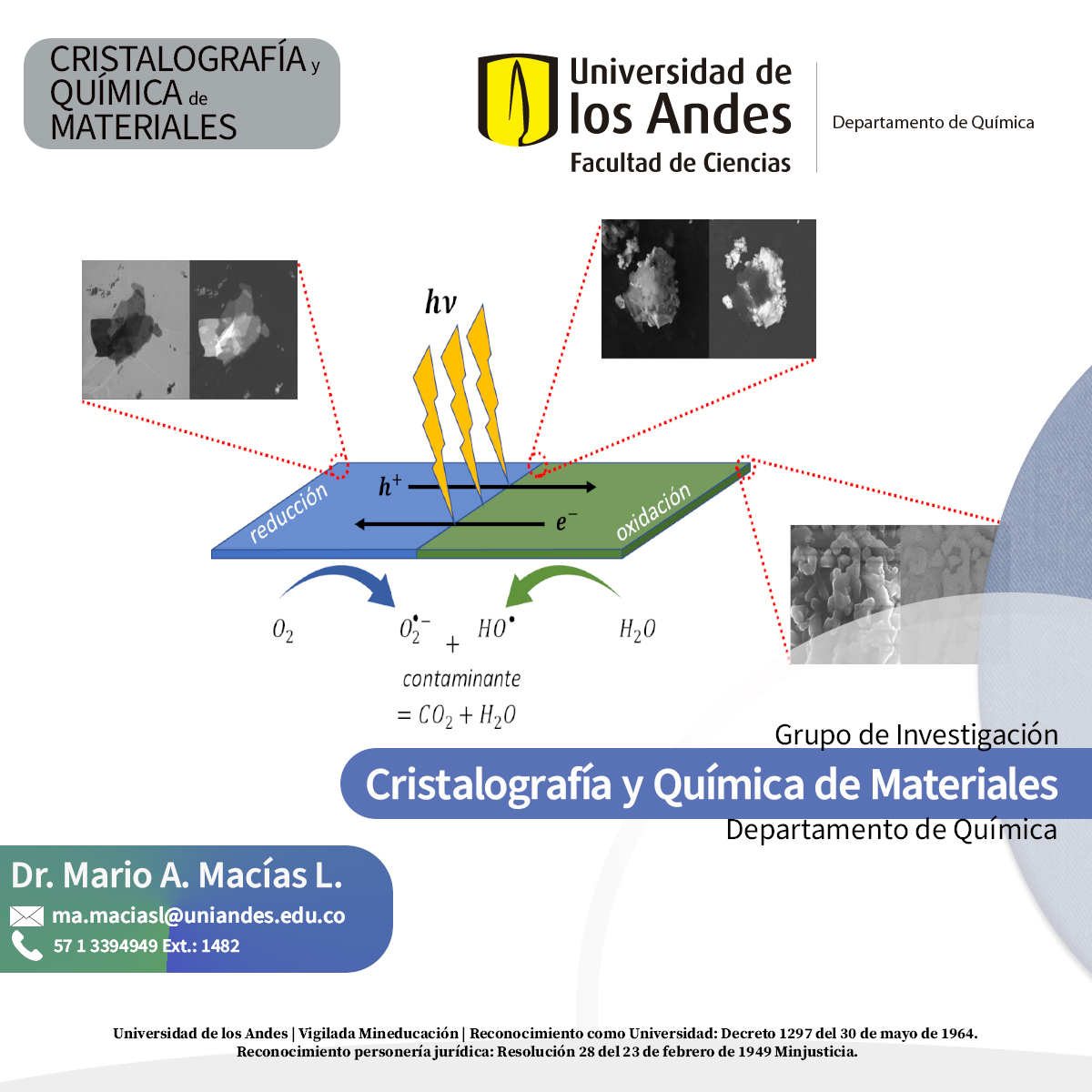 Cristalografía y química de materiales (CrisQuimMat)